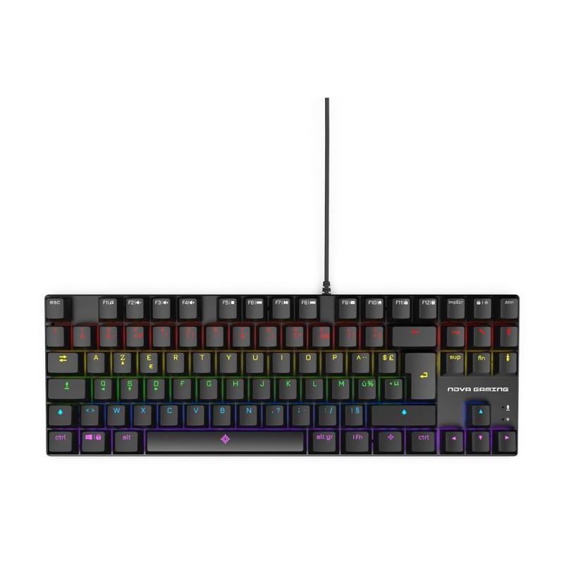 Clavier gamer - Mécanique - Nova Gaming - Sculptor - TKL - LED RGB