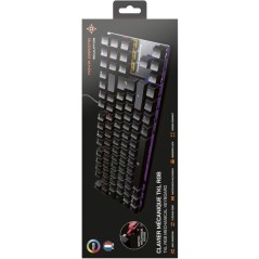 Clavier gamer - Mécanique - Nova Gaming - Sculptor - TKL - LED RGB