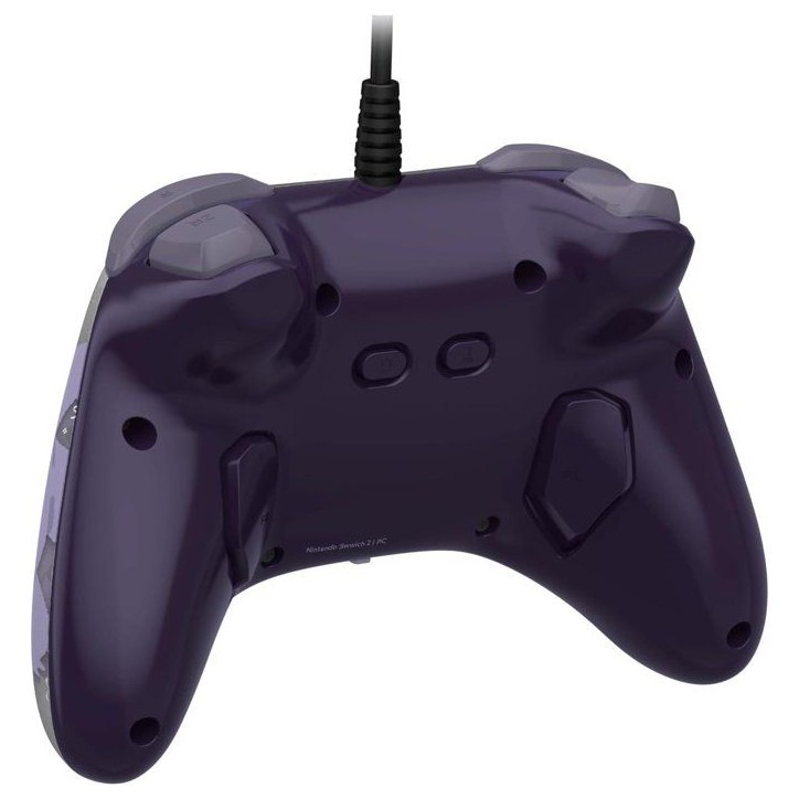 Manette de jeu - Nintendo Switch et Switch 2 - Pokémon - Filaire - Horipad Turbo - Boutons arriere programmables - Hori