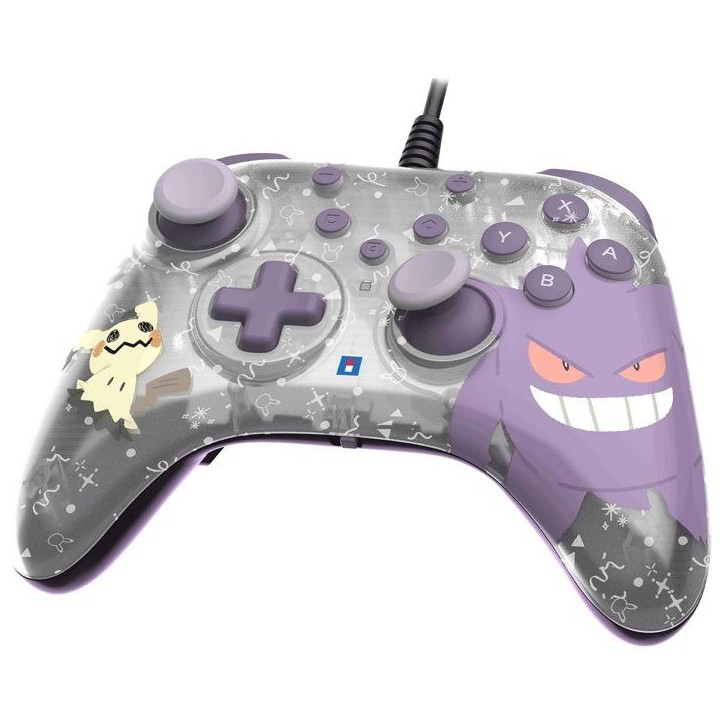 Manette de jeu - Nintendo Switch et Switch 2 - Pokémon - Filaire - Horipad Turbo - Boutons arriere programmables - Hori