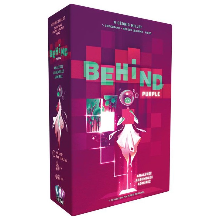 Jeu d'enquete - Behind : Purple - 3 enquetes inédites - Standalone - As d'Or Initié 2025 Jeu d'enquete - Behind : Purple - 3 enquetes inédites - Standalone - As d'Or Initié 2025