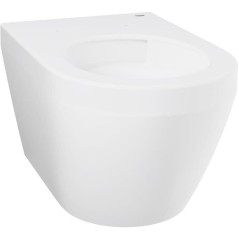 Cuvette WC suspendue compact - GROHE Euro Ceramic - Porcelaine vitrifi