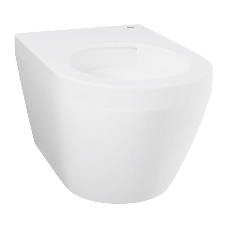 Cuvette WC suspendue compact - GROHE Euro Ceramic - Porcelaine vitrifi