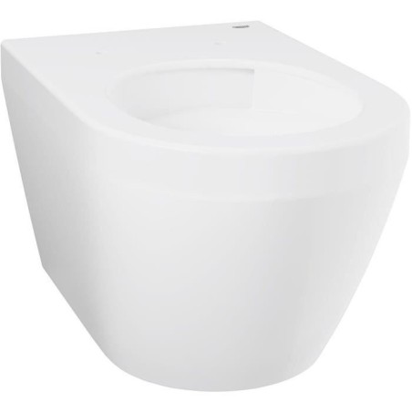 Cuvette WC suspendue compact - GROHE Euro Ceramic - Porcelaine vitrifi