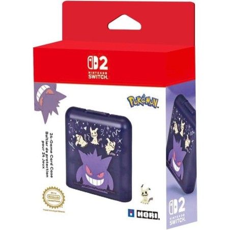 Boîtier de rangement 24 jeux - Nintendo Switch 2 - Hori - Motif Pokémon Gengar
