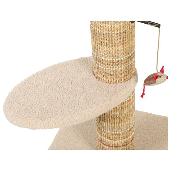 Arbre a chat griffoir - ZOLUX - Stable - Espace de repos - Jeu souris - Sisal - 70 cm - Boréal - Beige