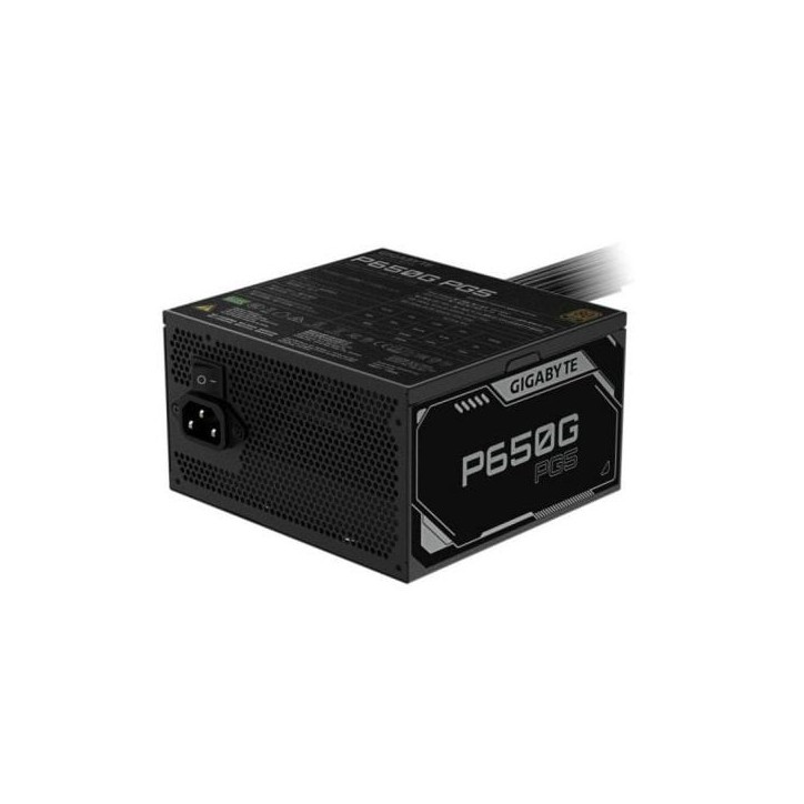 GIGABYTE - GP-P650G PG5 80+ Gold - Alimentation - 650 W GIGABYTE - GP-P650G PG5 80+ Gold - Alimentation - 650 W