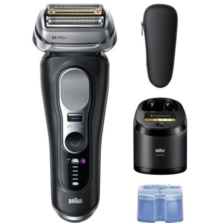 Rasoir électrique - BRAUN - Série 9 9660cc - 60 min - Étanche - Noi