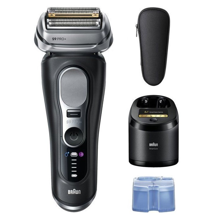 Rasoir électrique - BRAUN - Série 9 9660cc - 60 min - Étanche - Noir Rasoir électrique - BRAUN - Série 9 9660cc - 60 min - Étanche - Noir