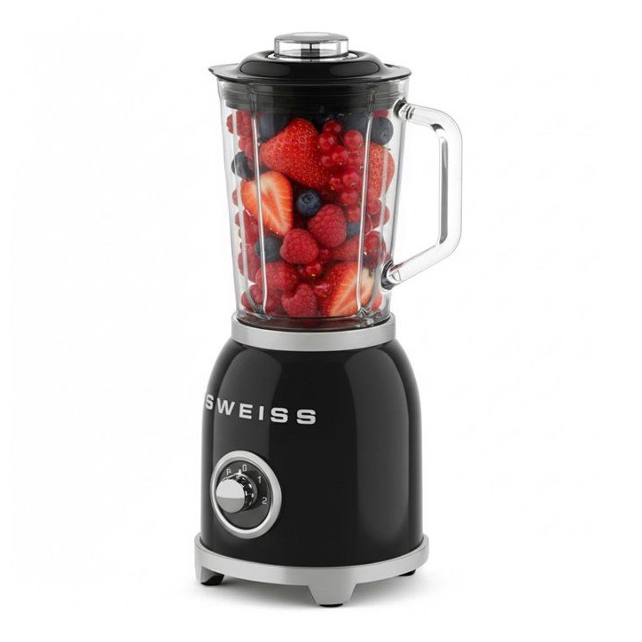 Blender vintage - SWEISS - MXV9 - 1,5 L - Noir