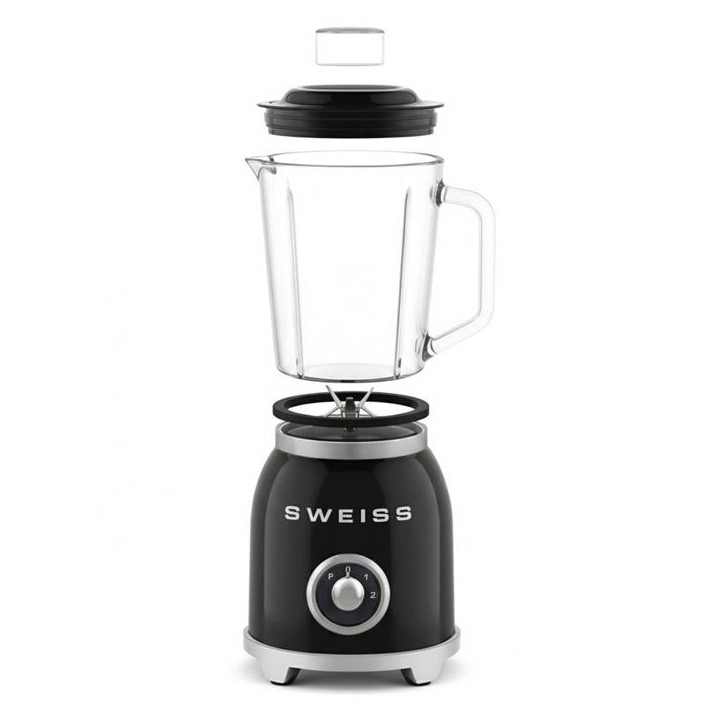 Blender vintage - SWEISS - MXV9 - 1,5 L - Noir