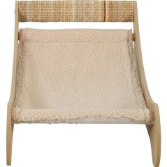 Hamac chaise longue pour chat - ZOLUX - Griffoir sisal - Espace repos