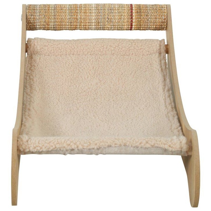 Hamac chaise longue pour chat - ZOLUX - Griffoir sisal - Espace repos - Boréal - Biege Hamac chaise longue pour chat - ZOLUX - Griffoir sisal - Espace repos - Boréal - Biege