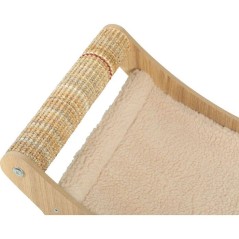 Hamac chaise longue pour chat - ZOLUX - Griffoir sisal - Espace repos