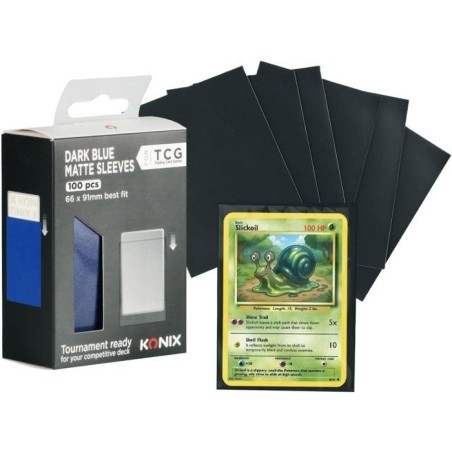 Protege-cartes - Konix - Matte Sleeves 66 x 91 mm compétition - 100 p