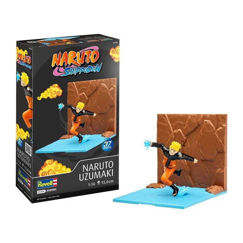 Maquette a construire - REVELL - Click System - Naruto Uzumaki - Sans