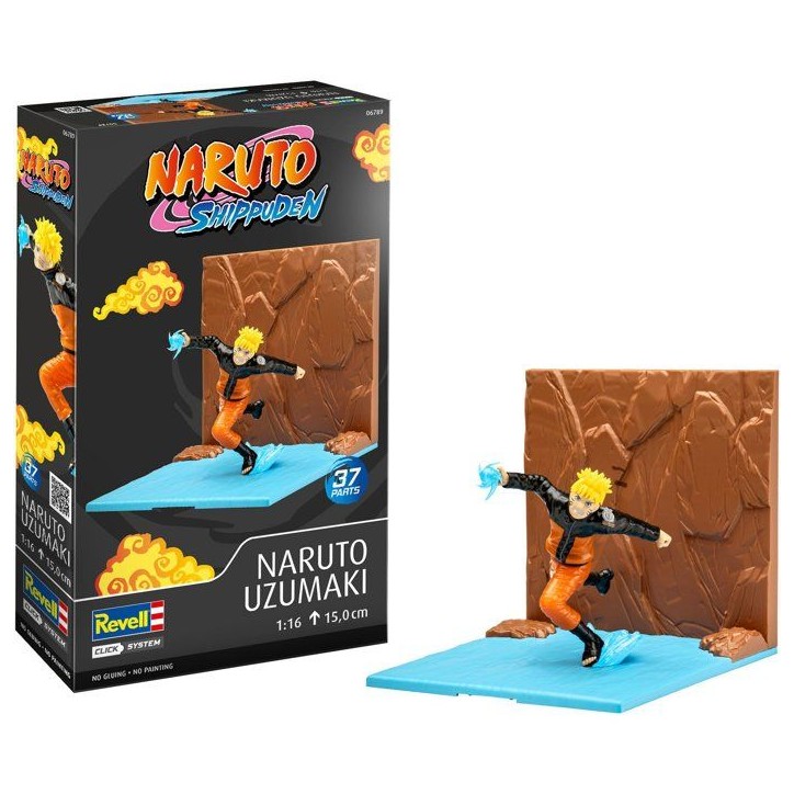 Maquette a construire - REVELL - Click System - Naruto Uzumaki - Sans colle - Pieces pré-peintes Maquette a construire - REVELL - Click System - Naruto Uzumaki - Sans colle - Pieces pré-peintes