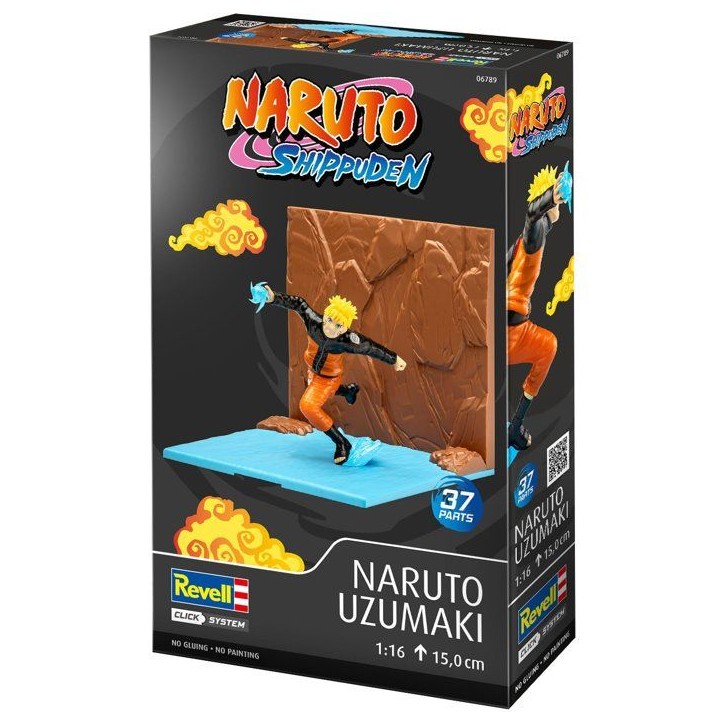 Maquette a construire - REVELL - Click System - Naruto Uzumaki - Sans colle - Pieces pré-peintes Maquette a construire - REVELL - Click System - Naruto Uzumaki - Sans colle - Pieces pré-peintes
