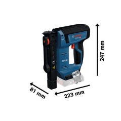 Agrafeuse a bois - BOSCH - GTH 18V-14 L-BOXX - 18V Brushless - Agrafes