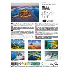 Puzzle - SENTOSPHERE - Calypto - 1000 pieces - Le Mont-Saint-Michel -