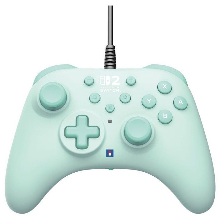 Manette de jeu - Nintendo Switch et Switch 2 - Filaire - Vert - Horipad Turbo - Boutons arriere programmables - Hori Manette de jeu - Nintendo Switch et Switch 2 - Filaire - Vert - Horipad Turbo - Boutons arriere programmables - Hori