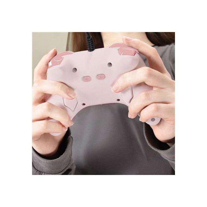 Manette de jeu - Nintendo Switch et Switch 2 - Filaire - Rose - Horipad Turbo - Boutons programmables - Hori Manette de jeu - Nintendo Switch et Switch 2 - Filaire - Rose - Horipad Turbo - Boutons programmables - Hori
