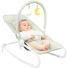 Transat pliable et ultra compact BADABULLE, arche de jeux, lichen / ve