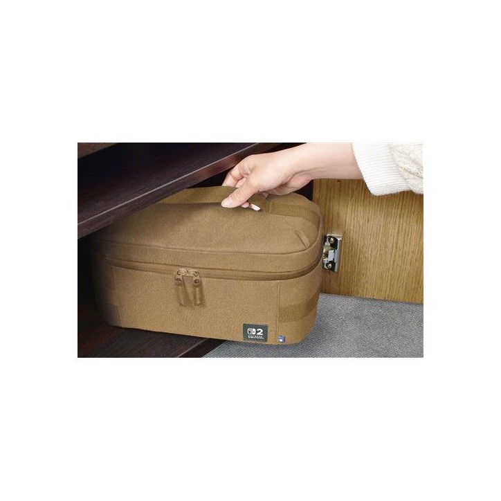 Sac Compact - Nintendo Switch 2 - Hori - Transport et rangement console, dock et accessoires - Sable Sac Compact - Nintendo Switch 2 - Hori - Transport et rangement console, dock et accessoires - Sable