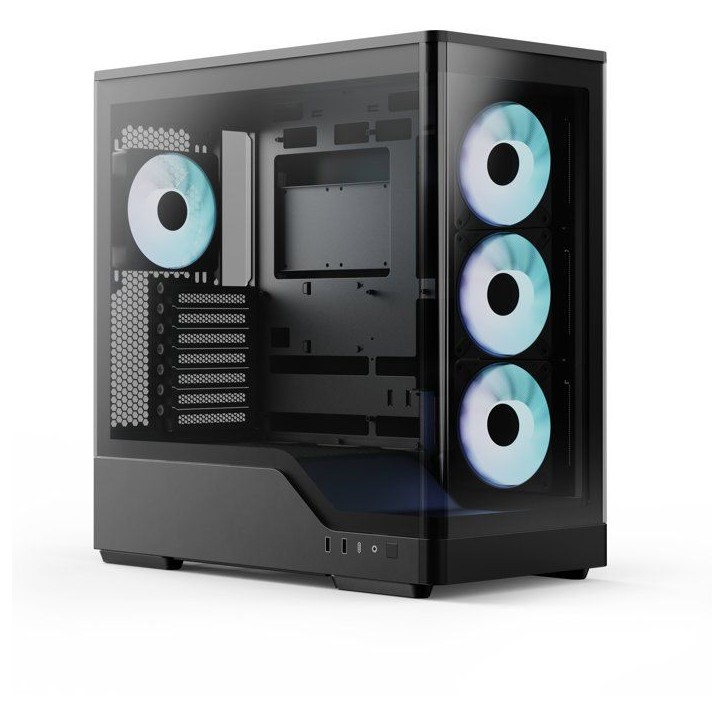 Boitier PC sans alimentation - AEROCOOL P500A - ACCM-PN08143.11 - Moyen tour - Format ATX Boitier PC sans alimentation - AEROCOOL P500A - ACCM-PN08143.11 - Moyen tour - Format ATX