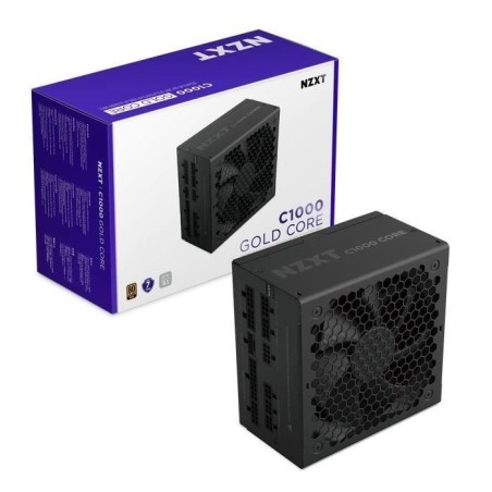 Alimentation PC - NZXT - PA-0G3BB-EU - C1000 Gold Core - 80Plus Gold - Fully-modular - ATX 3.1 Power Supply - EU Power Cord