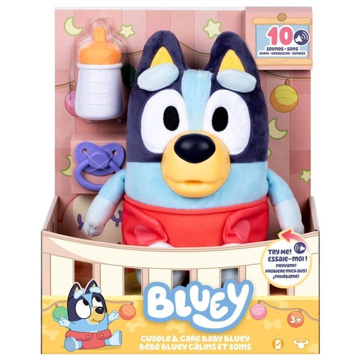 Peluche - BLUEY - Bébé Bluey - 28 cm - Des 3 ans Peluche - BLUEY - Bébé Bluey - 28 cm - Des 3 ans