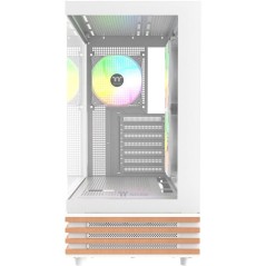 THERMALTAKE - CA-1Y7-00M6WN-WS - View 270 Plus WS ARGB Snow - Boitier PC sans alimentation - Moyen tour - Format ATX - Blanc