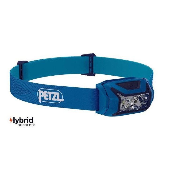 Lampe frontale - PETZL - ACTIK - 450 Lumens - Portée 100 m - Autonomie 100 h - Alimentation 3 piles AAA/LR03 Lampe frontale - PETZL - ACTIK - 450 Lumens - Portée 100 m - Autonomie 100 h - Alimentation 3 piles AAA/LR03