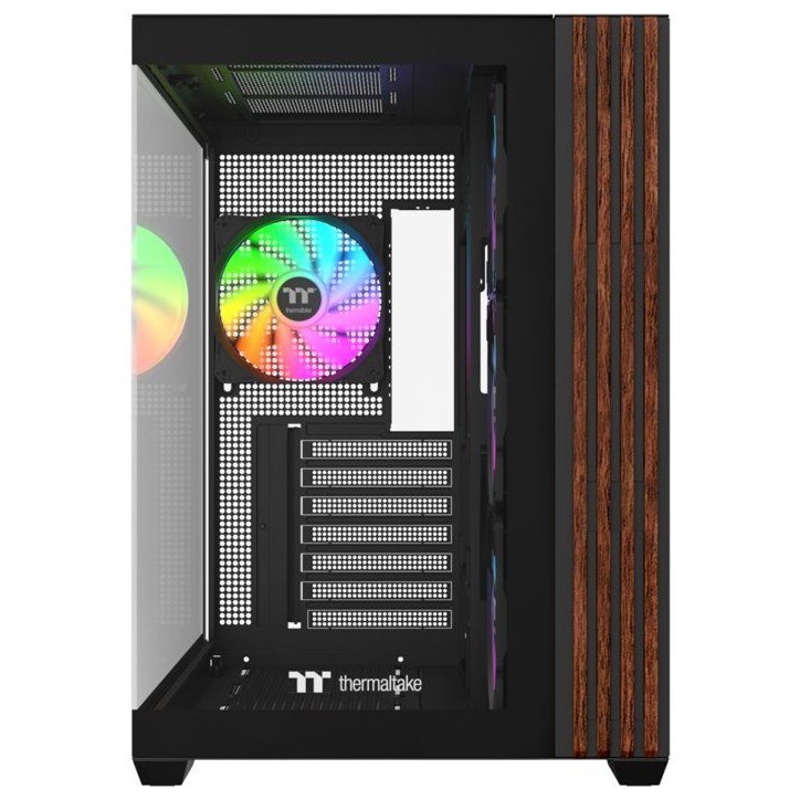 THERMALTAKE - CA-1Z2-00M1WN-WS - View 380 WS ARGB - Boitier PC sans alimentation - Moyen tour - Format ATX - Noir THERMALTAKE - CA-1Z2-00M1WN-WS - View 380 WS ARGB - Boitier PC sans alimentation - Moyen tour - Format ATX - Noir