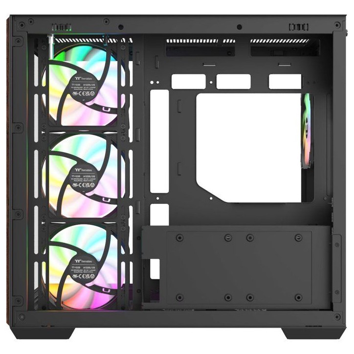 THERMALTAKE - CA-1Z2-00M1WN-WS - View 380 WS ARGB - Boitier PC sans alimentation - Moyen tour - Format ATX - Noir THERMALTAKE - CA-1Z2-00M1WN-WS - View 380 WS ARGB - Boitier PC sans alimentation - Moyen tour - Format ATX - Noir