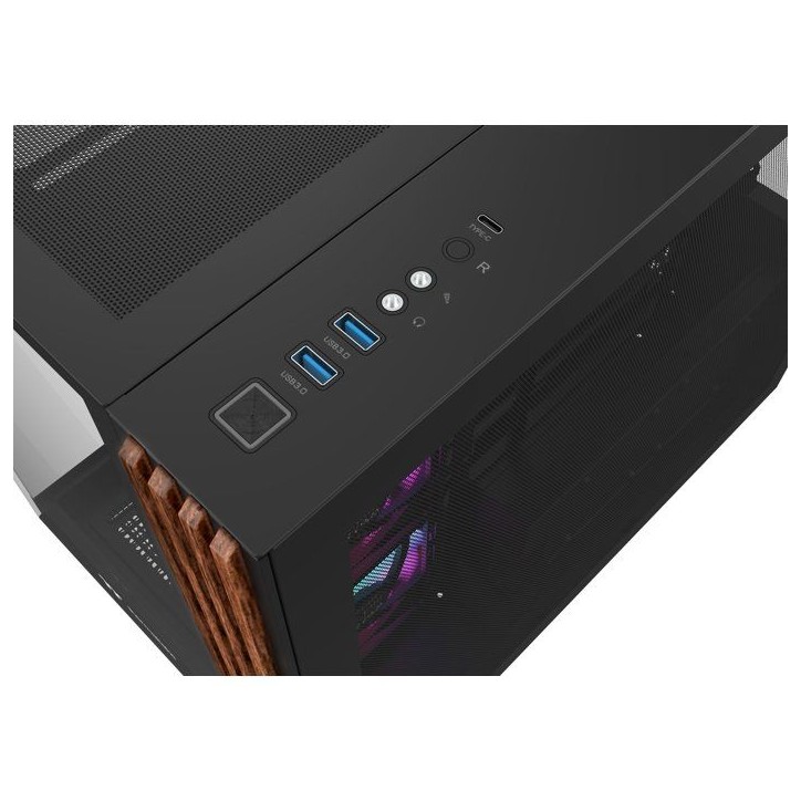 THERMALTAKE - CA-1Z2-00M1WN-WS - View 380 WS ARGB - Boitier PC sans alimentation - Moyen tour - Format ATX - Noir THERMALTAKE - CA-1Z2-00M1WN-WS - View 380 WS ARGB - Boitier PC sans alimentation - Moyen tour - Format ATX - Noir
