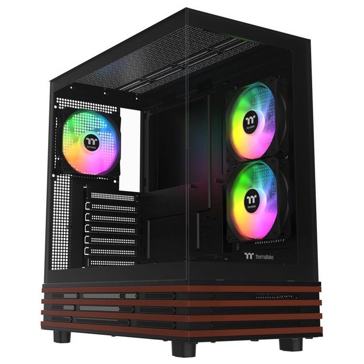 THERMALTAKE - CA-1Y7-00M1WN-WS - View 270 Plus WS ARGB - Boitier PC sans alimentation - Moyen tour - Format ATX - Noir THERMALTAKE - CA-1Y7-00M1WN-WS - View 270 Plus WS ARGB - Boitier PC sans alimentation - Moyen tour - Format ATX - Noir