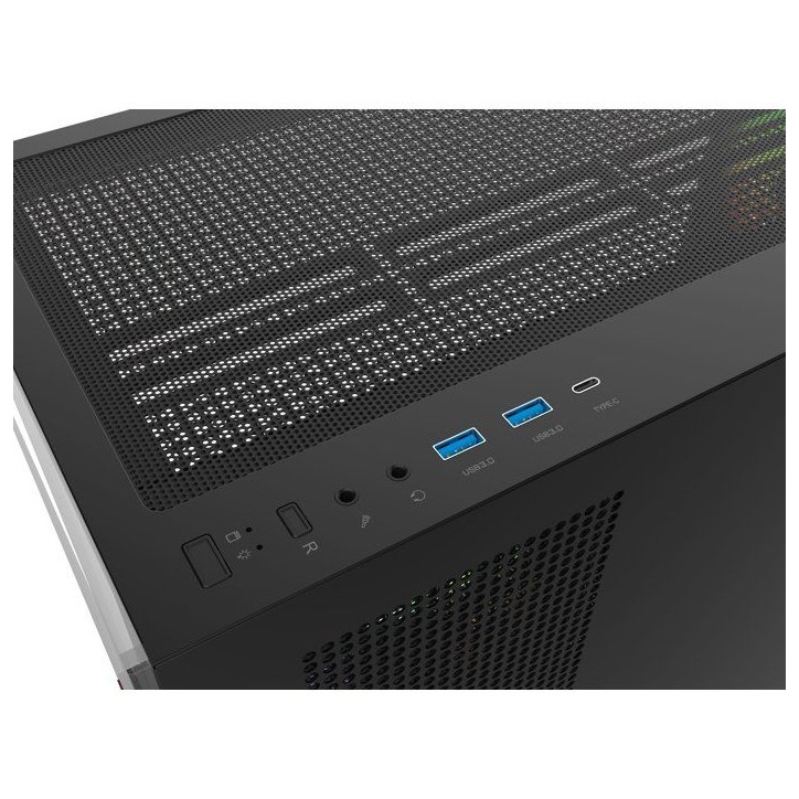 THERMALTAKE - CA-1Y7-00M1WN-WS - View 270 Plus WS ARGB - Boitier PC sans alimentation - Moyen tour - Format ATX - Noir THERMALTAKE - CA-1Y7-00M1WN-WS - View 270 Plus WS ARGB - Boitier PC sans alimentation - Moyen tour - Format ATX - Noir