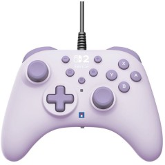 Manette de jeu - Nintendo Switch et Switch 2 - Filaire - Lavande - Hor