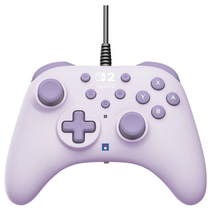 Manette de jeu - Nintendo Switch et Switch 2 - Filaire - Lavande - Horipad Turbo - Boutons arriere programmables - Hori Manette de jeu - Nintendo Switch et Switch 2 - Filaire - Lavande - Horipad Turbo - Boutons arriere programmables - Hori