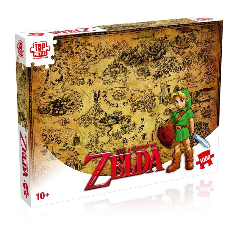 Puzzle - WINNING MOVES - The Legend of Zelda Hyrule - 1000 pieces - De