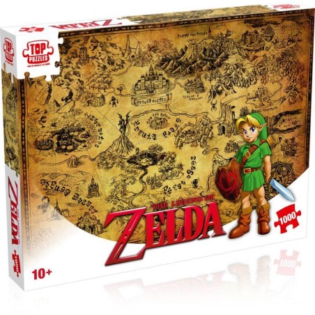 Puzzle - WINNING MOVES - The Legend of Zelda Hyrule - 1000 pieces - De