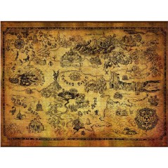 Puzzle - WINNING MOVES - The Legend of Zelda Hyrule - 1000 pieces - De