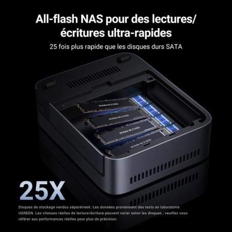 Serveur NAS - UGREEN - DXP480T Plus - 4 baies - 8 Go