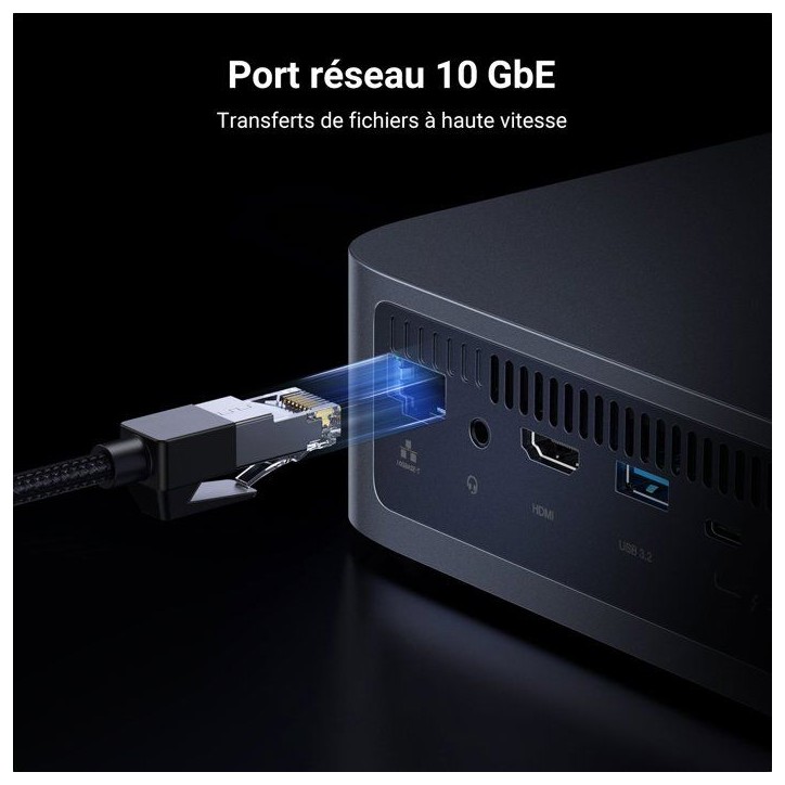 Serveur NAS - UGREEN - DXP480T Plus - 4 baies - 8 Go Serveur NAS - UGREEN - DXP480T Plus - 4 baies - 8 Go