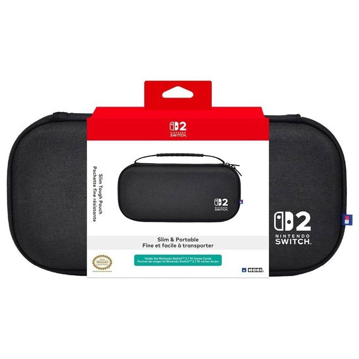 Housse de transport - Nintendo Switch 2 - Hori - Protection rigide - Noir