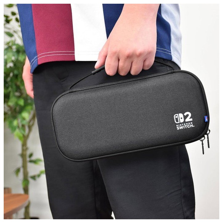 Housse de transport - Nintendo Switch 2 - Hori - Protection rigide - Noir