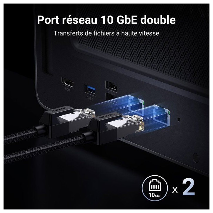 Serveur NAS - UGREEN - DXP8800 Plus - 8 baies - 8 Go Serveur NAS - UGREEN - DXP8800 Plus - 8 baies - 8 Go