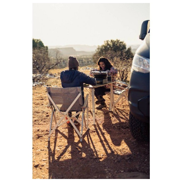 Chaise de camping - DOMETIC - Compact Camp Chair Ash - Aluminium - Polyester 600D - Beige Chaise de camping - DOMETIC - Compact Camp Chair Ash - Aluminium - Polyester 600D - Beige