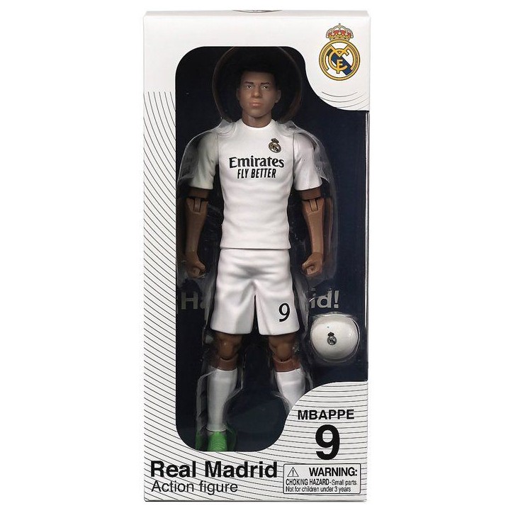 Figurine articulée - Real Madrid - MEGABLEU - Mbappé - 20 cm Figurine articulée - Real Madrid - MEGABLEU - Mbappé - 20 cm